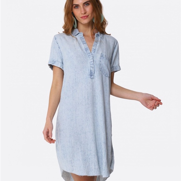 RAILS Valerie Denim Shirt Dress Size XS - Picture 2 of 16
